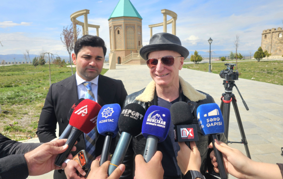 İsveçli rejissor Naxçıvanda “Yaddaşda yaşayan Vətən” sənədli filminin çəkilişlərinə başlayıb VİDEO