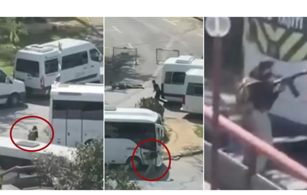 İstanbuldakı silahlı insidentin terror təşkilatı tərəfindən törədildiyi məlum olub VİDEO