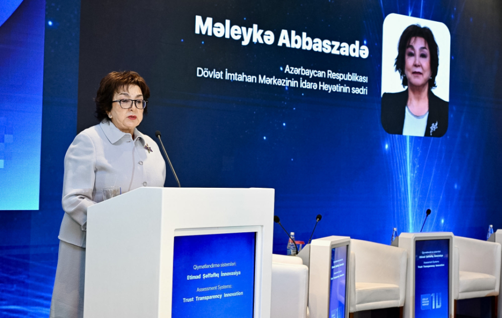 Məleykə Abbaszadə: Son 10 ildə DİM-də 6 milyondan çox insan imtahan verib VİDEO