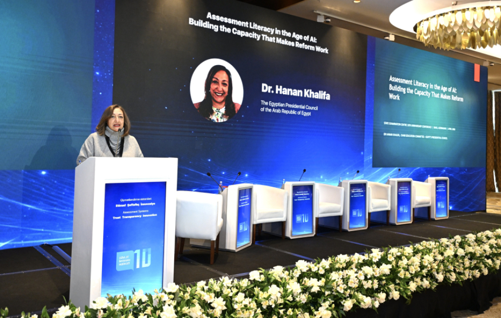 Hanan Xalifa: Süni intellekt vasitələrindən istifadə edərkən tənqidi düşüncəmizi qorumalıyıq VİDEO