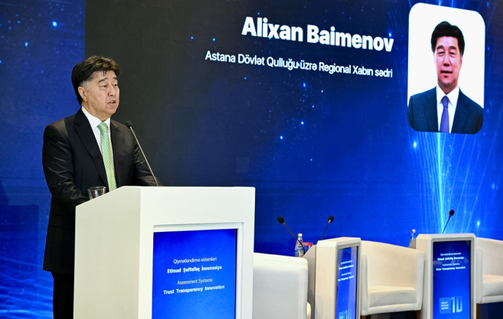 Alixan Baimenov: DİM-in təcrübəsi regionda və onun hüdudlarından kənarda əhəmiyyətli təsir göstərib VİDEO