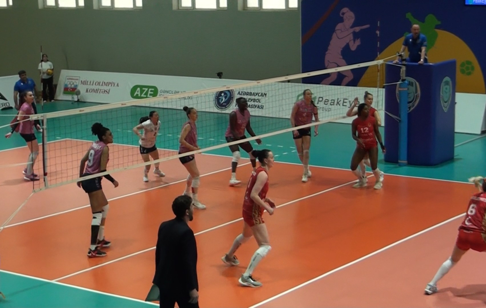 Qadın voleybolçular arasında Azərbaycan Yüksək Liqasında ikinci finalçı müəyyənləşib VİDEO