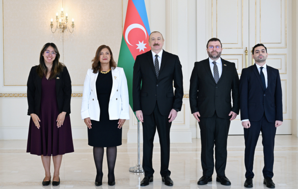 President Ilham Aliyev received newly appointed ambassador of Colombia to Azerbaijan VIDEO