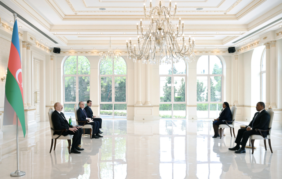 President Ilham Aliyev received newly appointed ambassador of Eswatini to Azerbaijan VIDEO