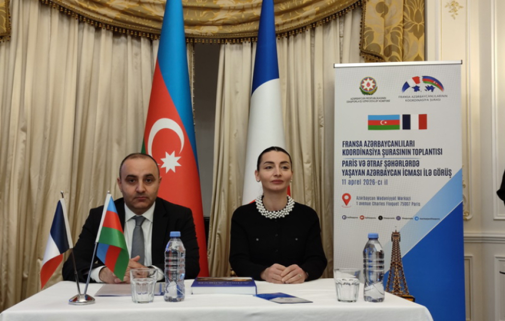 Le Conseil de coordination des Azerbaïdjanais de France se réunit à Paris VIDEO