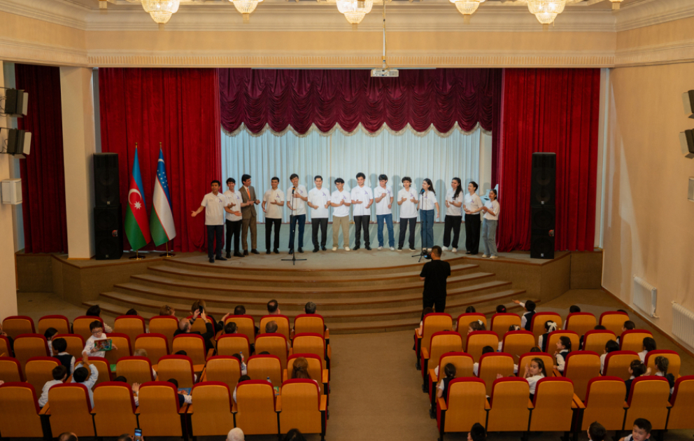 В Ташкенте прошла детская программа по популяризации азербайджанской культуры ВИДЕО