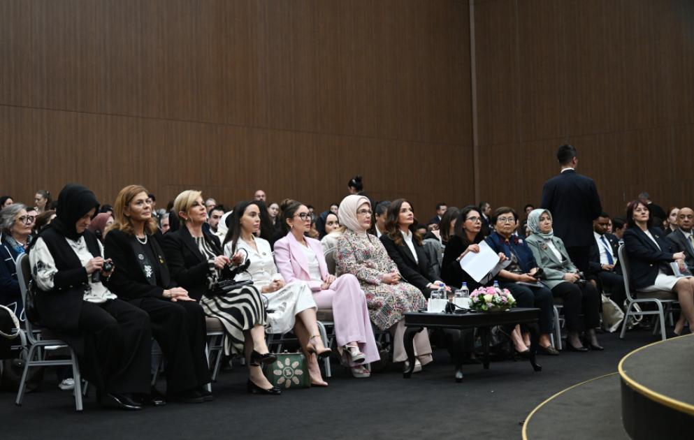 Azərbaycanın birinci xanımı Mehriban Əliyeva Antalyada “Fələstində sülh naminə birləşərək: Təhsil sisteminin məhv edilməsi ilə mübarizə və gələcəyin qorunması” adlı paneldə iştirak edib VİDEO