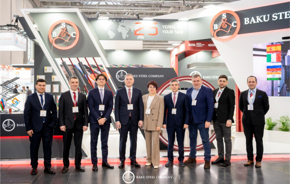 ® “Baku Steel Company” Almaniyada “Tube 2026” sərgisində VİDEO