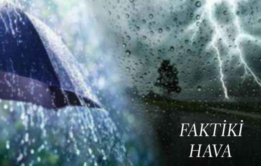 Şimşək çaxır, yağış və qar yağır – FAKTİKİ HAVA VİDEO
