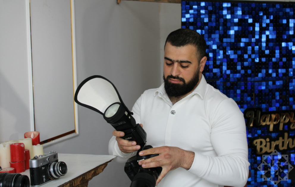 Dövlət dəstəyi ilə reallaşan arzular - Şabranlı fotoqraf özünüməşğulluq proqramı ilə şəxsi biznesini qurub VİDEO