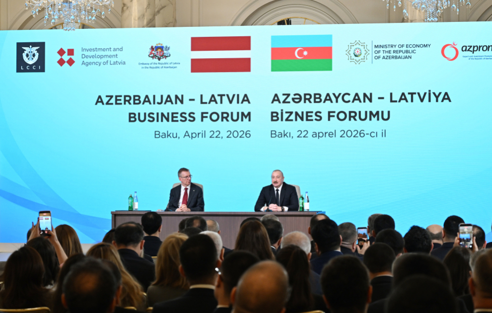 Bakou accueille un forum d’affaires azerbaïdjano-letton