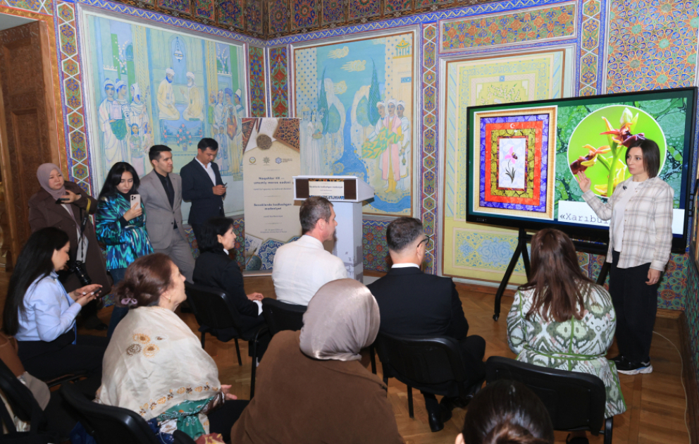 В Ташкенте началась серия мероприятий «Язык орнаментов — голос общего наследия» ВИДЕО