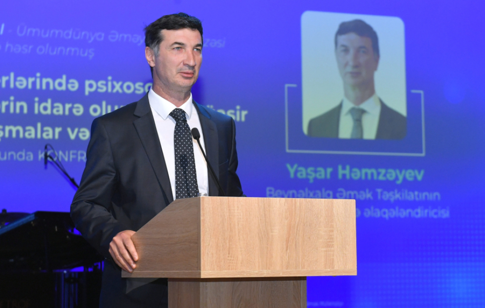 BƏT-in nümayəndəsi: Geosiyasi amillərin təsiri ilə meydana çıxan narahatlıqlar yeni risklərə və çağırışlara səbəb olub VİDEO
