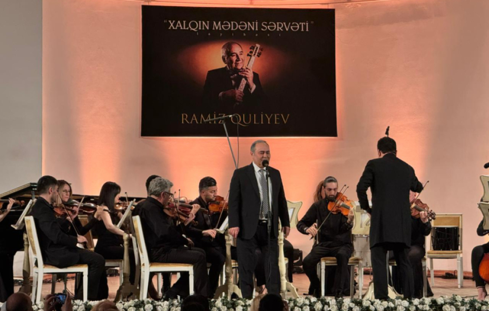 Görkəmli tarzən Ramiz Quliyevin əziz xatirəsinə həsr olunmuş konsert VİDEO