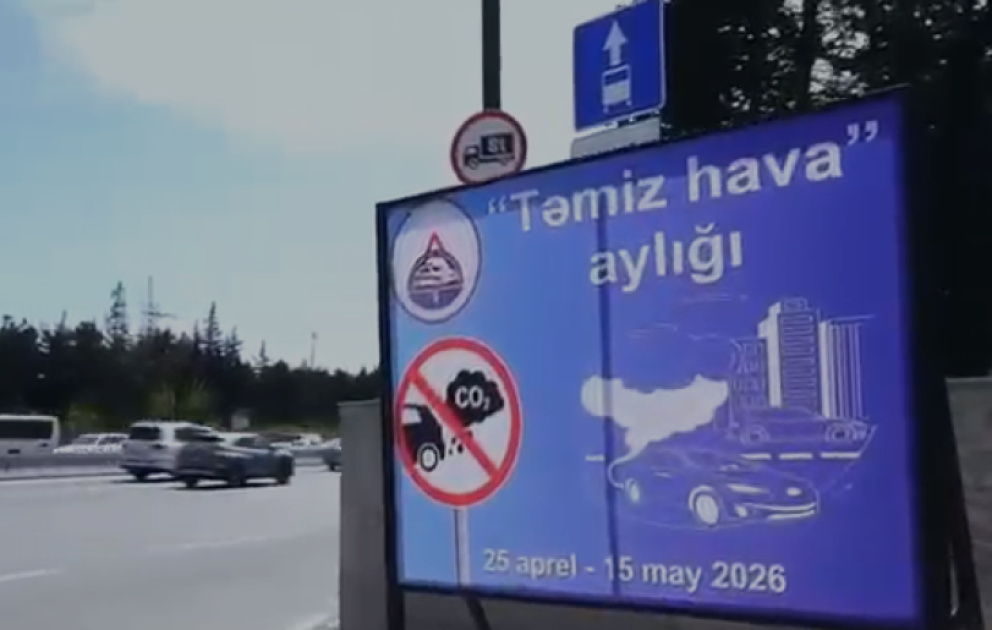 “Təmiz hava” aylığı çərçivəsində nəzarət tədbirləri davam etdirilir VİDEO