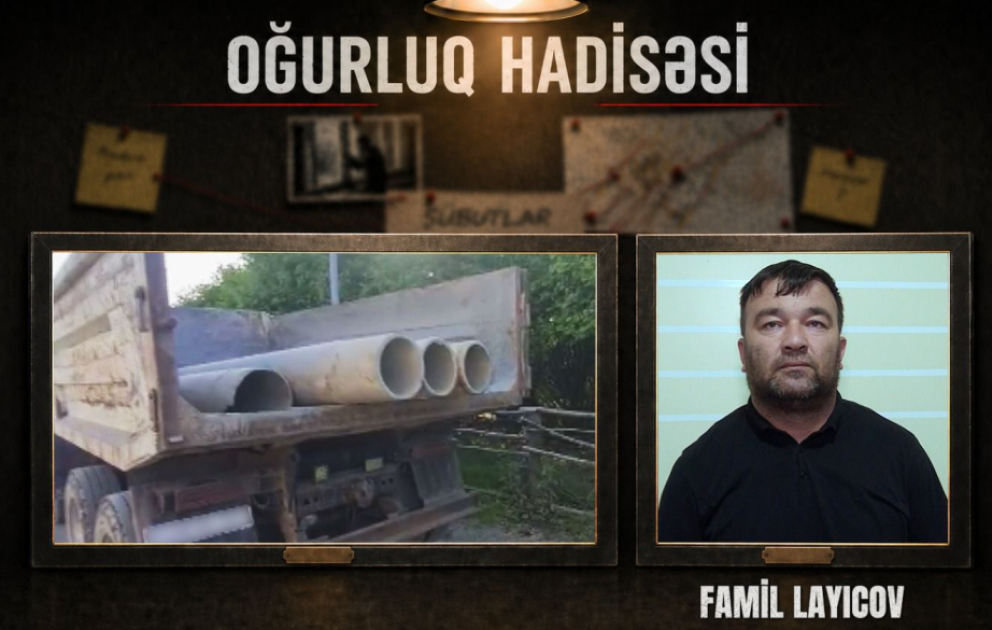Balakəndə oğurluq etməkdə şübhəli bilinən 2 nəfər saxlanılıb VİDEO