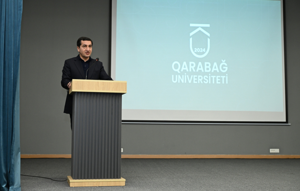 Hikmət Hacıyev: Qarabağ və Şərqi Zəngəzurda aparılan bərpa işləri münaqişədən sonrakı inkişafın nadir nümunəsidir VİDEO