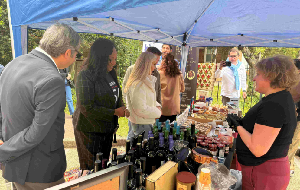 Azerbaijani Embassy in US attends Passport DC festival VIDEO