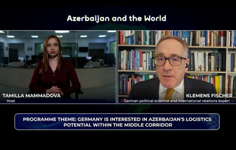 "Azerbaijan and the World": Germany is interested in Azerbaijan's logistics potential within Middle Corridor VIDEO