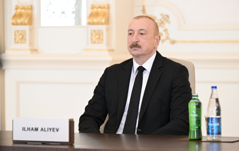 Prezident İlham Əliyev: Biz cəmi doqquz aydır ki, sülh şəraitində yaşayırıq VİDEO