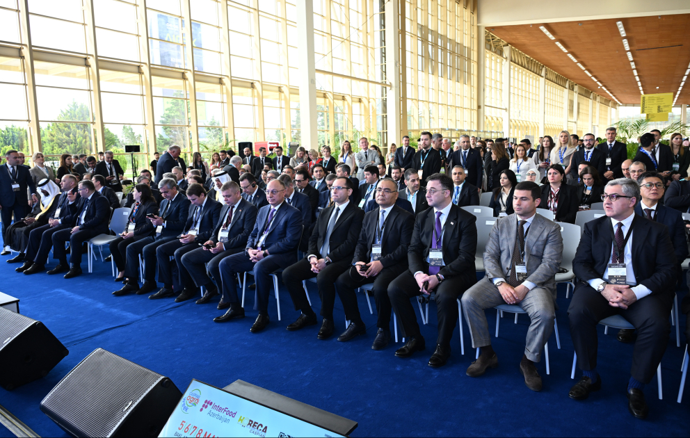 Bakıda “Caspian Agro Week” və “InterFood Azerbaijan” sərgiləri açılıb -YENİLƏNİB VİDEO