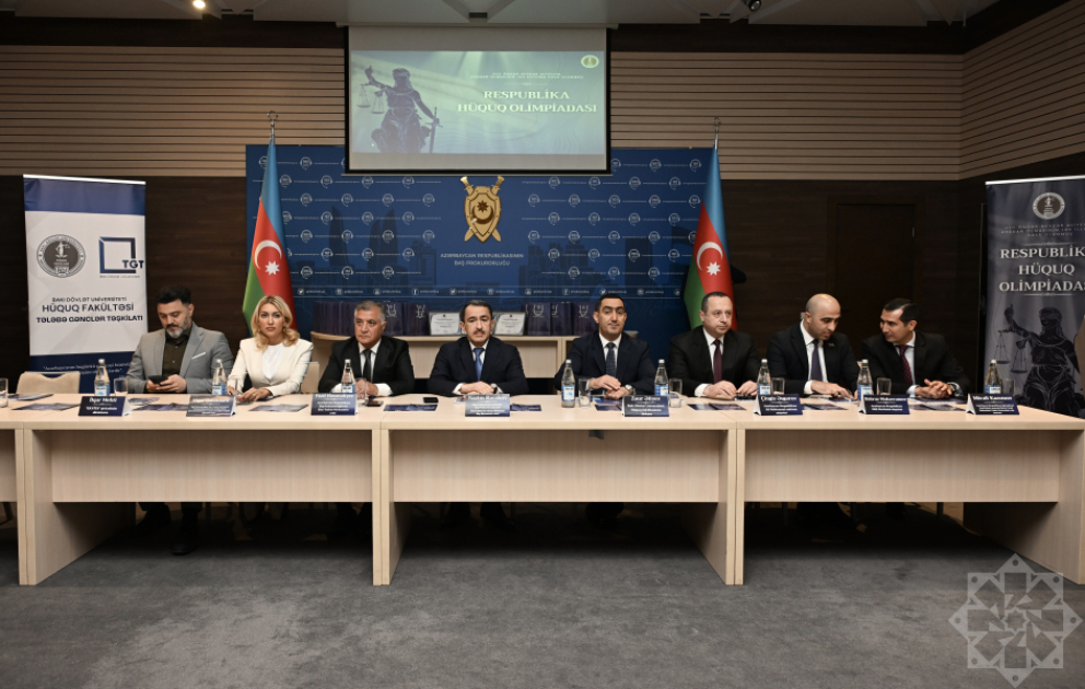 III Respublika Hüquq Olimpiadasına start verilib VİDEO