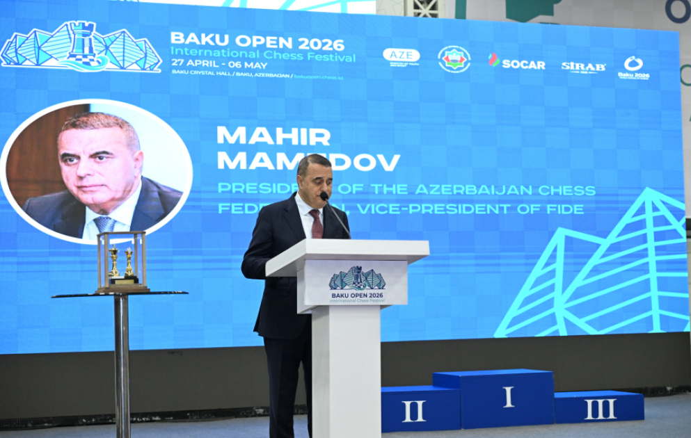 “Baku Open” Beynəlxalq Şahmat Festivalında 10 ölkədən 900-dən çox şahmatçı iştirak edib VİDEO