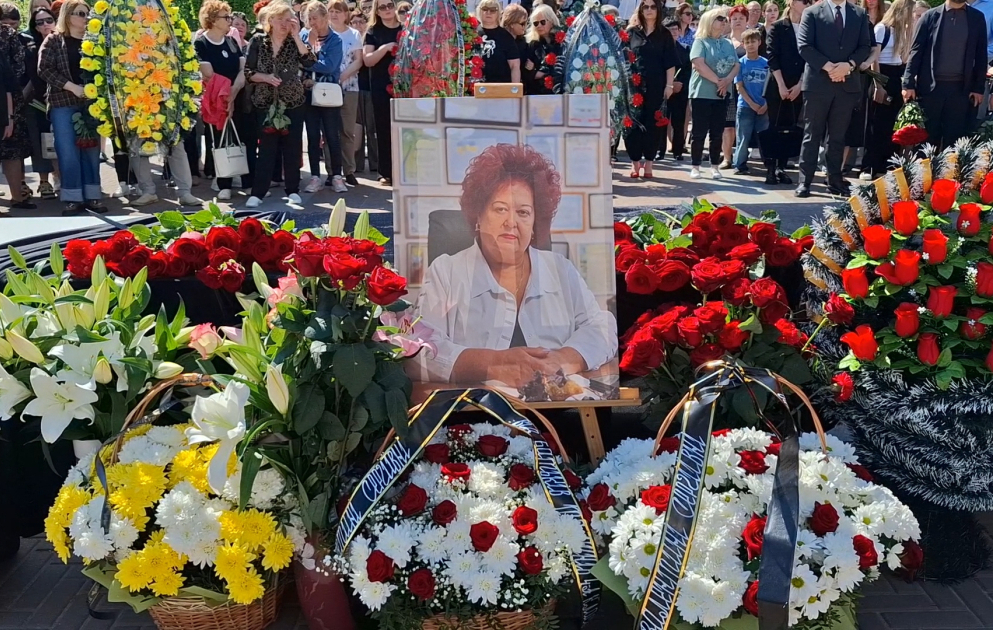 В Ирпене состоялась церемония прощания с Валентиной Антоненко ВИДЕО