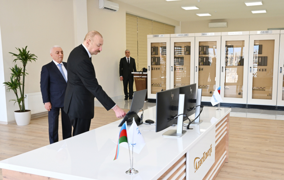 "Shafag" substation inaugurated in Soltanli village, Jabrayil district VIDEO