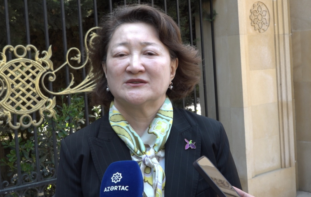 Aktotı Raimkulova: Azərbaycan xalqının Ümummilli Lideri Türk dünyasının qəlbində əbədi yaşayacaq VİDEO