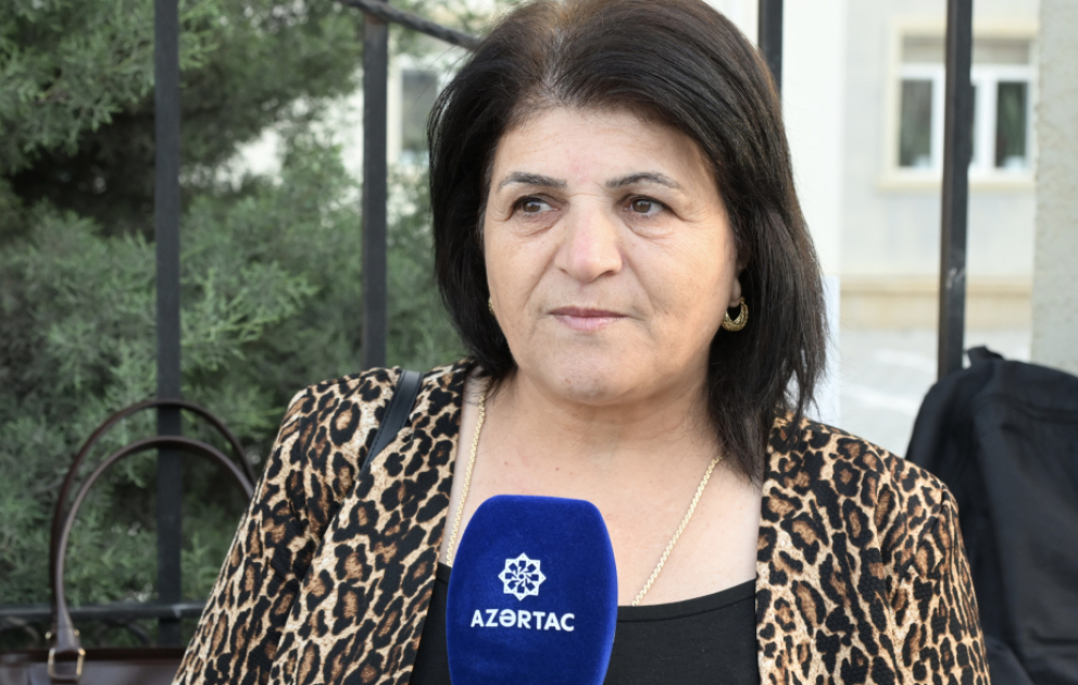 Cəbrayıldan olan keçmiş məcburi köçkün: Şükürlər olsun ki, doğma elimizə, obamıza qayıdırıq VİDEO
