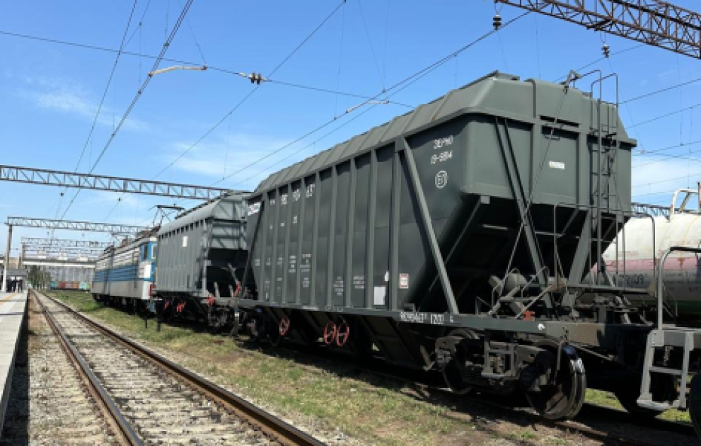Российское зерно отправлено в Армению транзитом через Азербайджан ВИДЕО