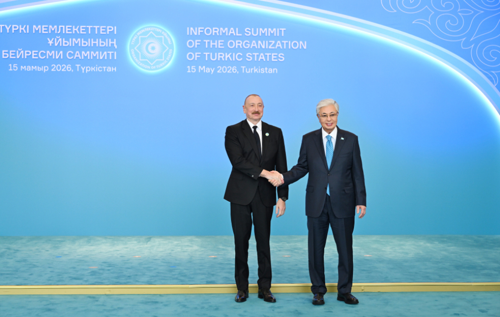 President Ilham Aliyev attends OTS Informal Summit in Turkistan VIDEO