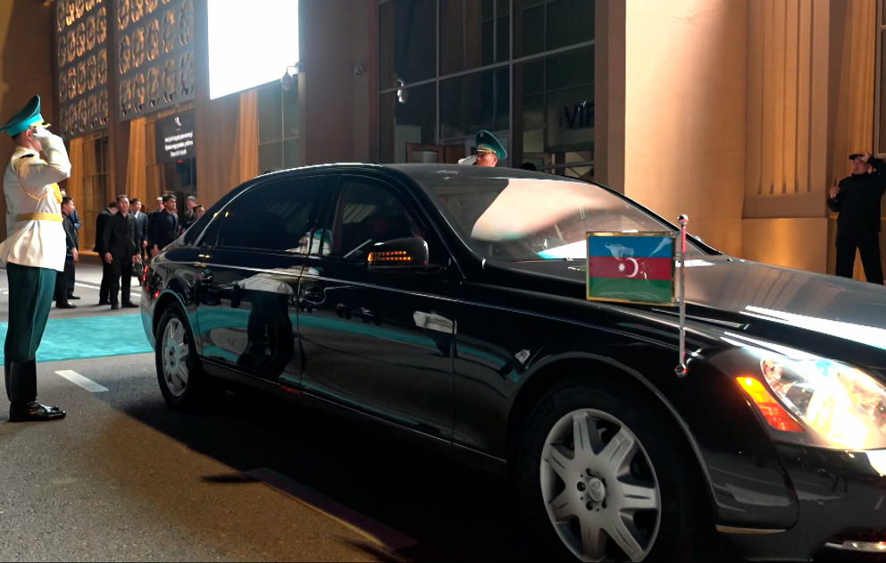 Le président Ilham Aliyev termine sa visite de travail au Kazakhstan VIDEO