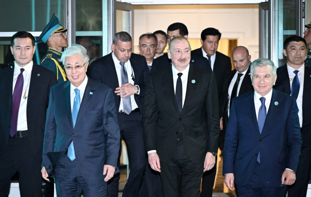 Präsident Ilham Aliyev beendet seinen Arbeitsbesuch in Kasachstan VIDEO
