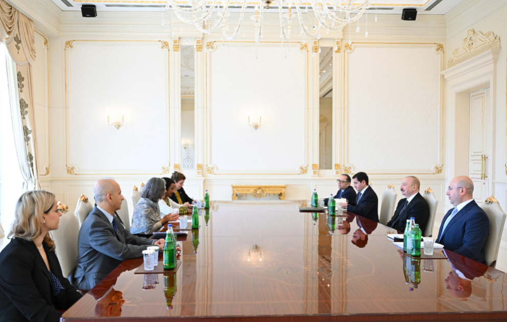 President Ilham Aliyev received Executive Director of UN Human Settlements Programme VIDEO