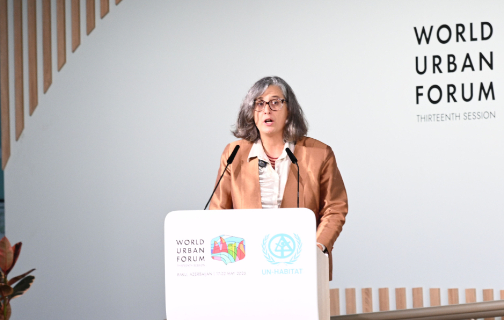 Anaklaudia Rossbax: UN-Habitat gündəliyin həyata keçirilməsində üzv dövlətləri və tərəfdaşları dəstəkləməyə hazırdır VİDEO