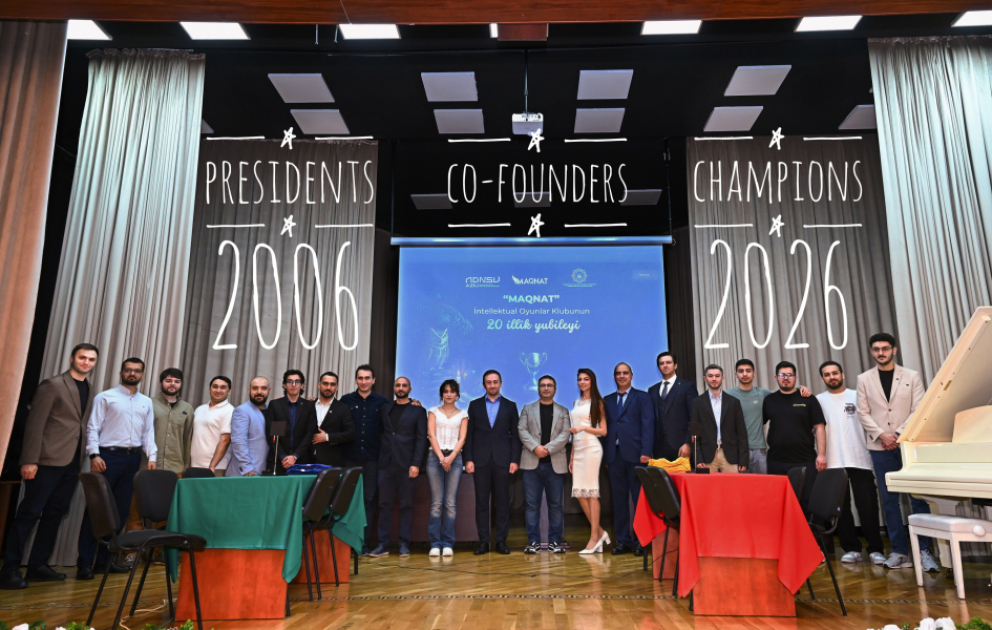 Magnat Intellectual Games Club of ASOIU celebrates 20th anniversary VIDEO
