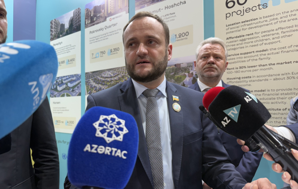 Oleksiy Kuleba: Azərbaycanla çox məhsuldar əməkdaşlığımız var VİDEO
