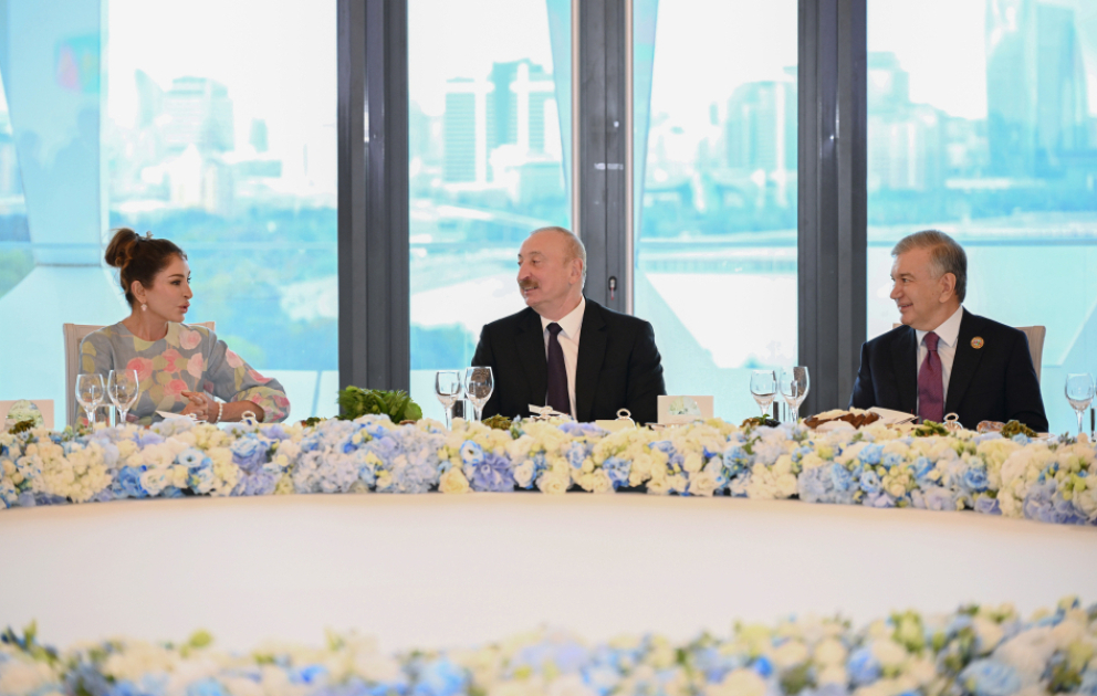 Дан официальный прием в честь глав государств и делегаций, принимающих участие в WUF13 ВИДЕО