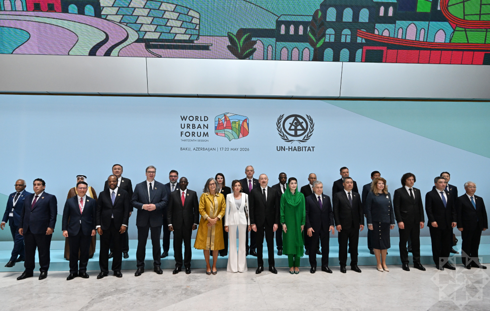 WUF13 çərçivəsində rəsmi açılış mərasimi, liderlərin bəyanatları, mətbuat konfransı və “Urban Expo” sərgisinin açılışı olub VİDEO