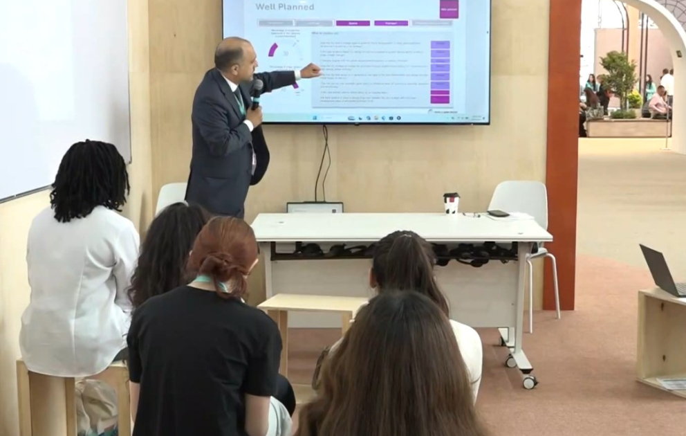 WUF13-də Bakının dayanıqlı şəhər modeli müzakirə olunub VİDEO