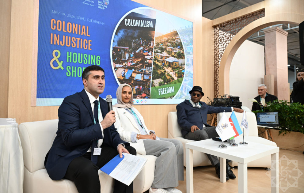 WUF13: “Müstəmləkə idarəçiliyinin yaratdığı ədalətsizliklər və mənzil böhranı” mövzusu müzakirə olunub VİDEO