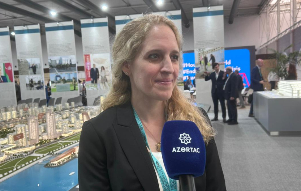 Mina Hasman: “Bakı Ağ Şəhər” layihəsi şəhərlərin regenerativ inkişaf modelinin nümunəsidir VİDEO