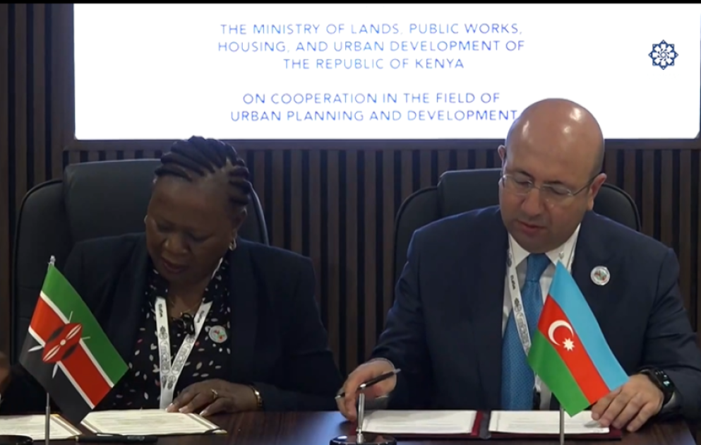 WUF13: Aserbaidschan und Kenia unterzeichnen Memorandum of Understanding VIDEO