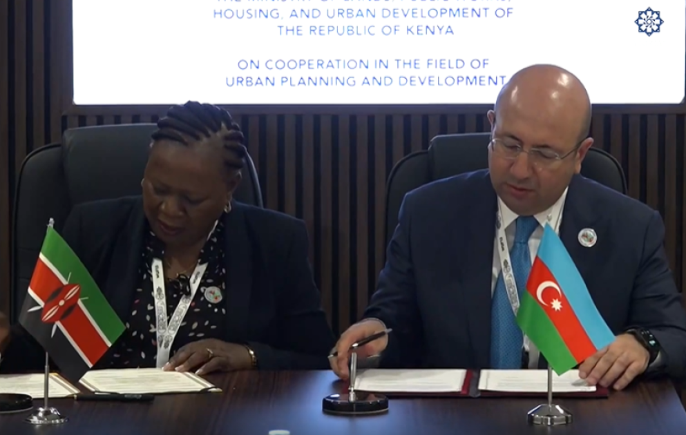 WUF13 : L’Azerbaïdjan et le Kenya signent un mémorandum d'entente VIDEO