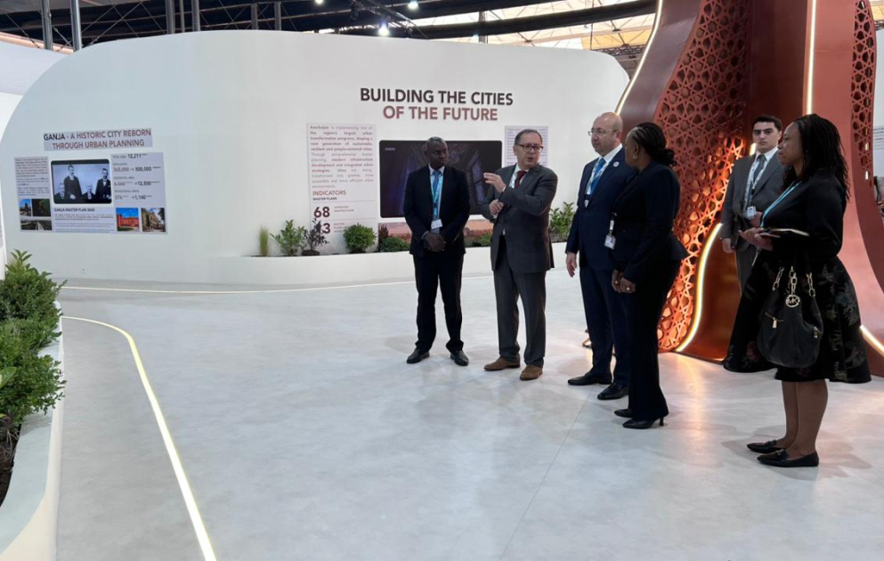 Keniya rəsmiləri WUF13 çərçivəsində “Urban Expo” sərgisi ilə tanış olublar VİDEO