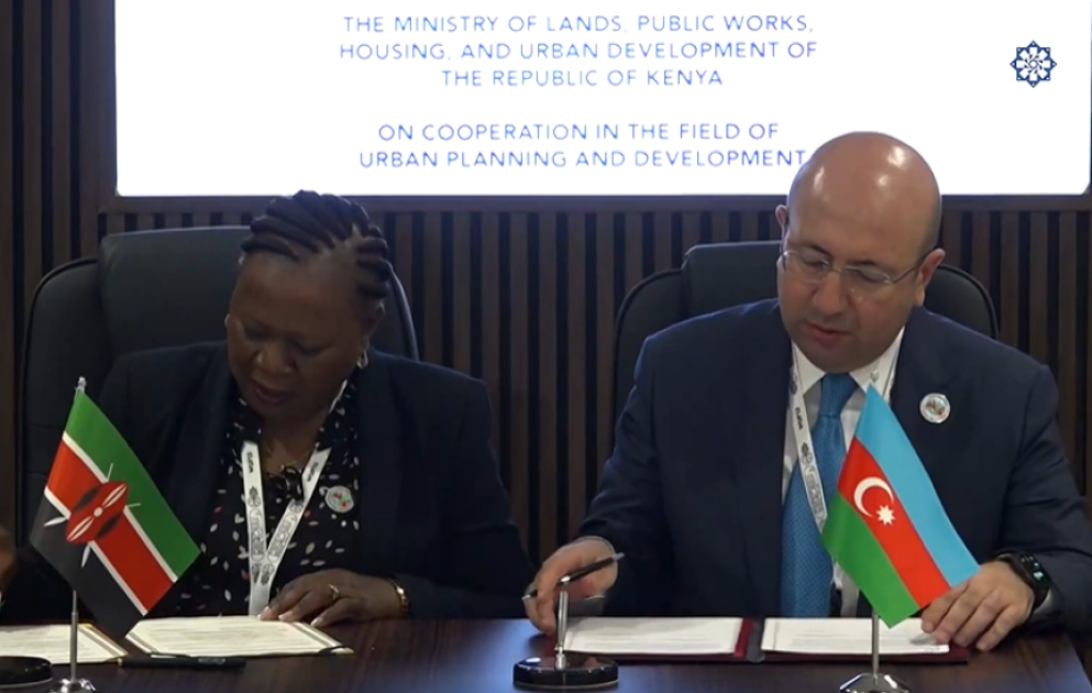 Azerbaijan, Kenya sign MoU VIDEO