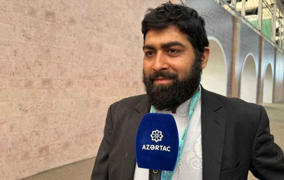 Pakistanlı iştirakçı: WUF13 güclü beynəlxalq əməkdaşlıq mühiti yaradıb VİDEO