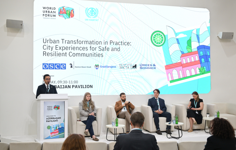 WUF13-də təhlükəsiz və dayanıqlı icmalar üçün şəhər təcrübələri dinlənilib VİDEO